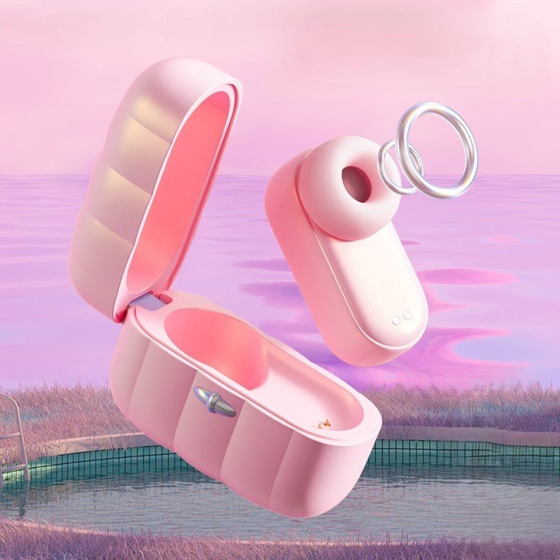 Airpod Pulse Clit Suction Vibrator - Wet Master