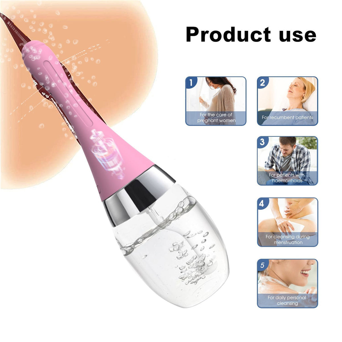 Automatic Electric Anal Enema Bulb - Wet Master