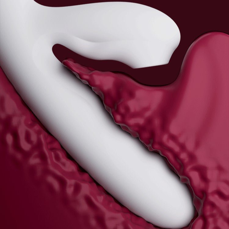 Avery Clit Sucking & G-Spot Thrusting Rabbit Vibrator - Wet Master