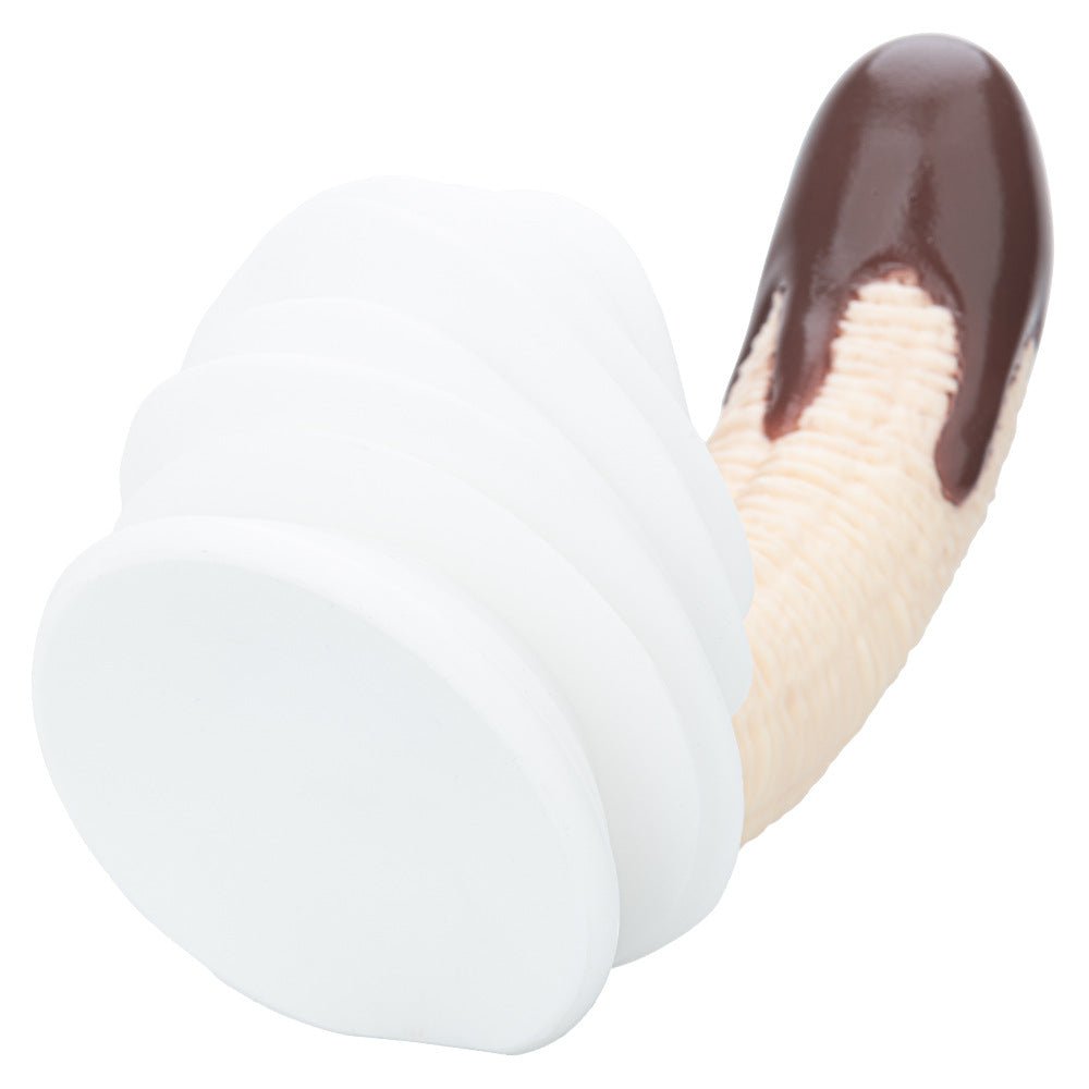 Banana Cake Silicone Dildo & Anal Plug - 3 Sizes - Wet Master