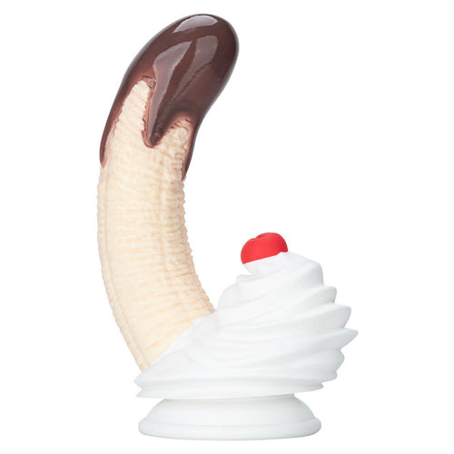 Banana Cake Silicone Dildo & Anal Plug - 3 Sizes - Wet Master