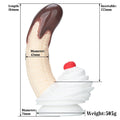 Banana Cake Silicone Dildo & Anal Plug - 3 Sizes - Wet Master