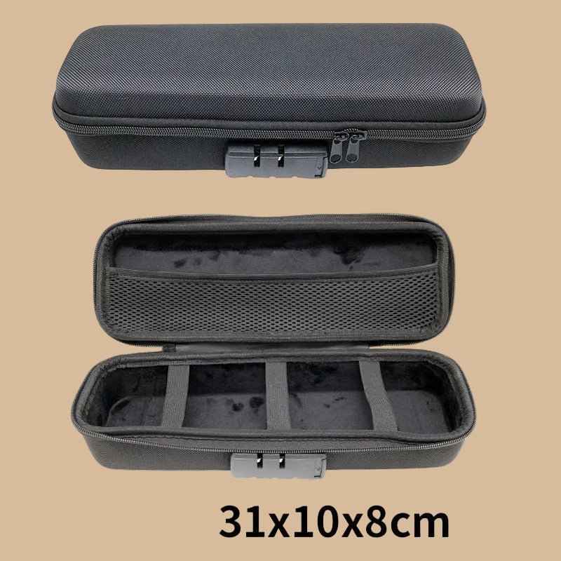 Black Discreet Lockable Sex Toy Storage Box for Vibrators, Dildos & Anal Toys - Wet Master
