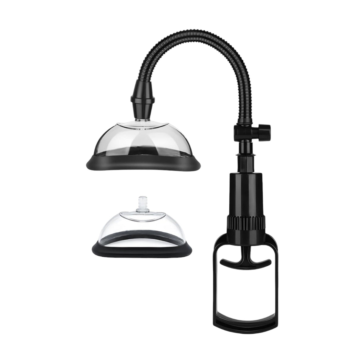 Black Vacuum Pussy Pump - 2 Sizes - Wet Master