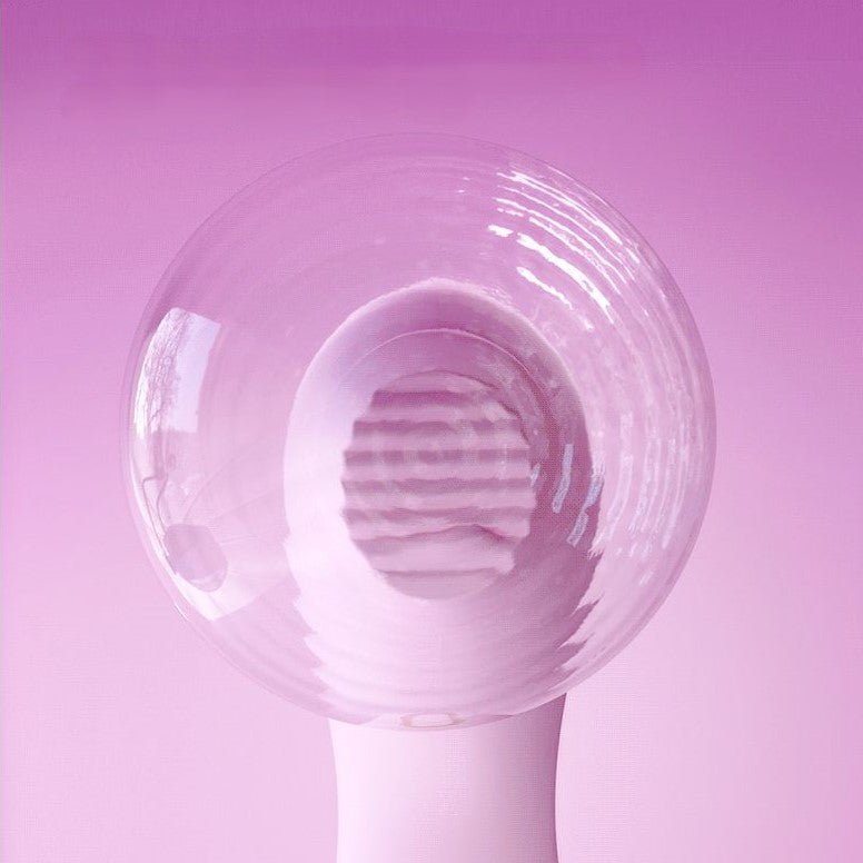 Blush Dahlia Handheld Clit Rotating Vibrator - Wet Master