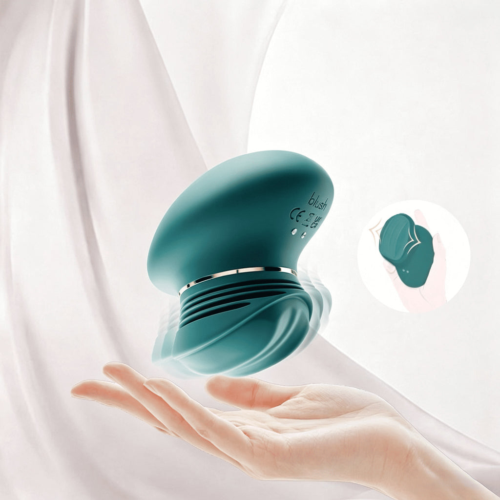 Blush Riana Clit Swinging Silicone Vibrator - Wet Master