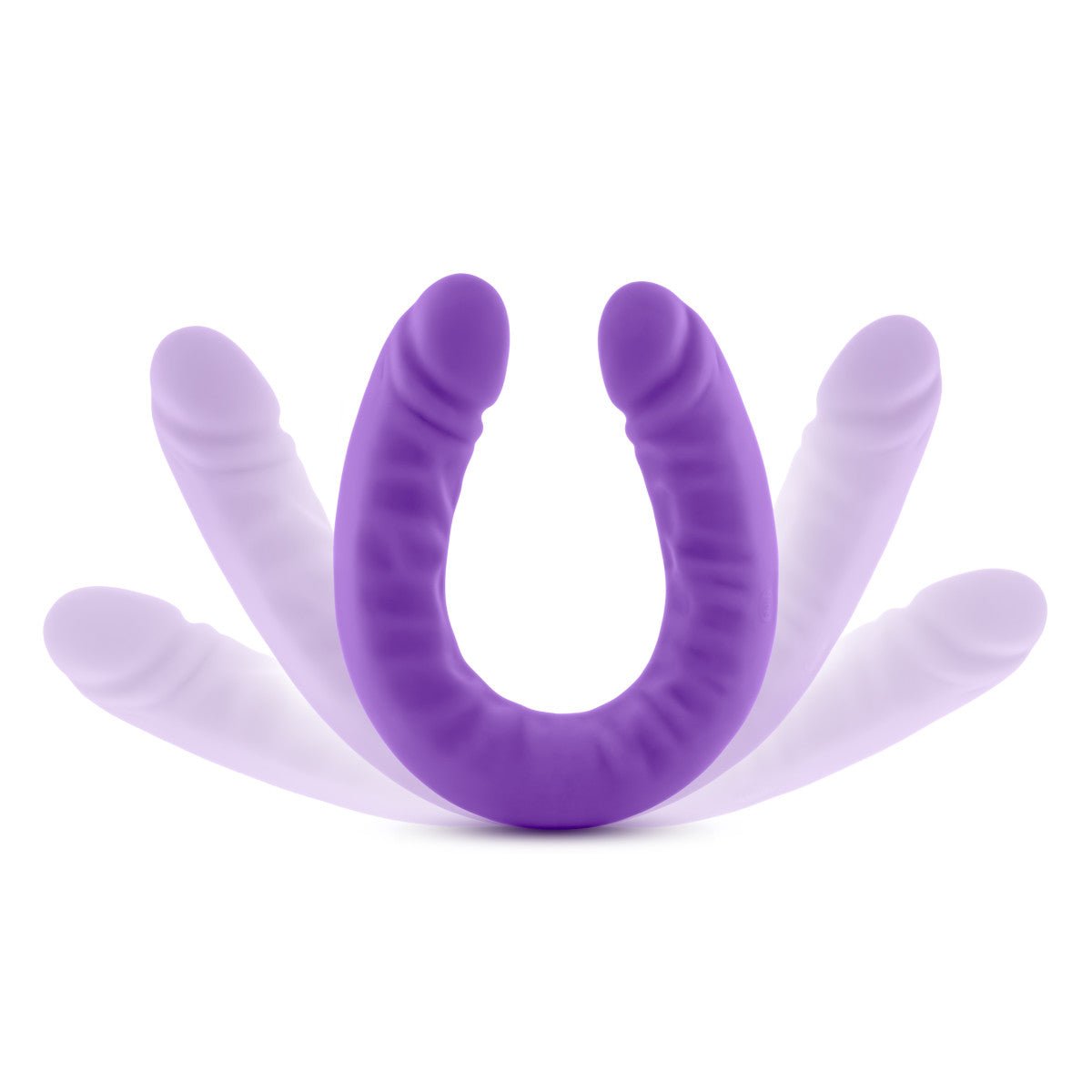 Blush Ruse 18-Inch G-Spot Purple Double Ended Dildo - Wet Master