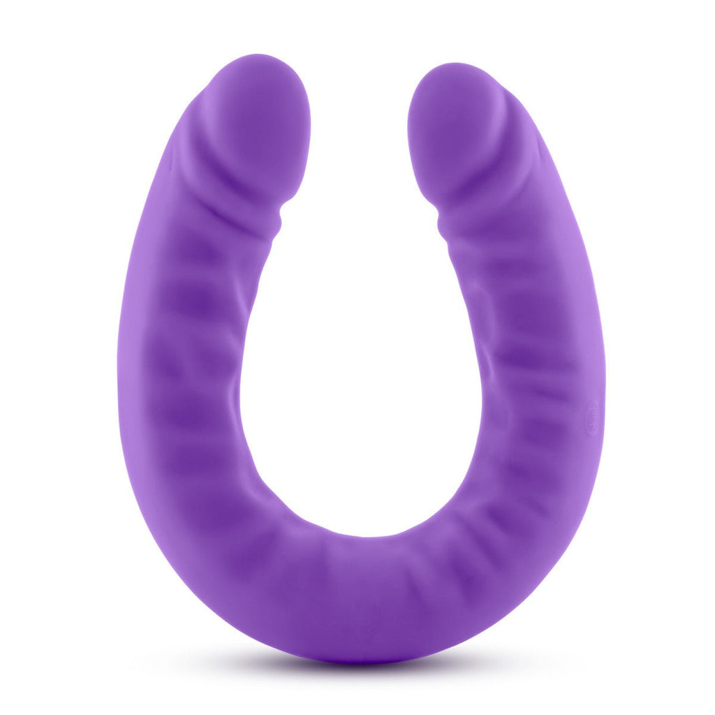 Blush Ruse 18-Inch G-Spot Purple Double Ended Dildo - Wet Master