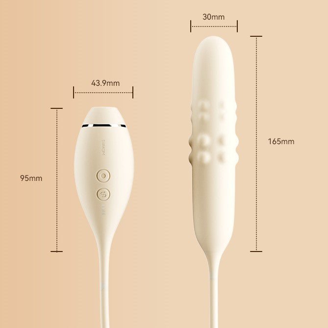 Bobo Sucking & Thrusting G-Spot Egg Vibrator App Controlled - Wet Master