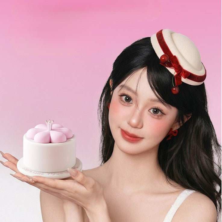 Cake Night Light Wearable Clit Suction & G-Spot Vibrator Set App Controlled - Wet Master