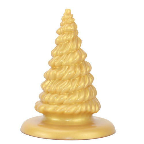 Christmas Tree Silicone Dildo & Anal Plug 7.4 Inch - Wet Master