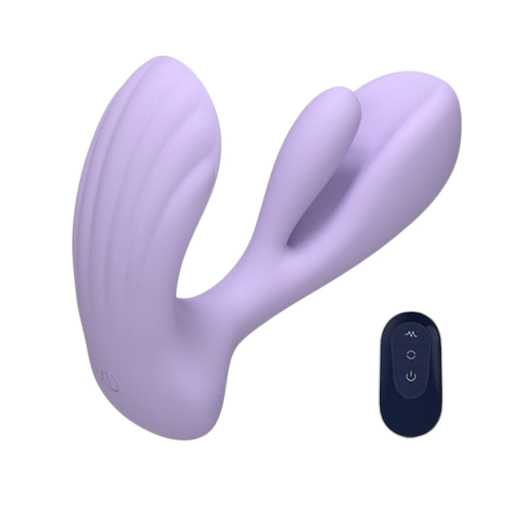 Clit & G-Spot Rotating Wearable Vibrator Remote & App Controlled - Wet Master