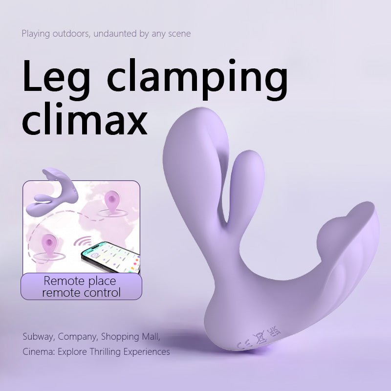 Clit & G-Spot Rotating Wearable Vibrator Remote & App Controlled - Wet Master