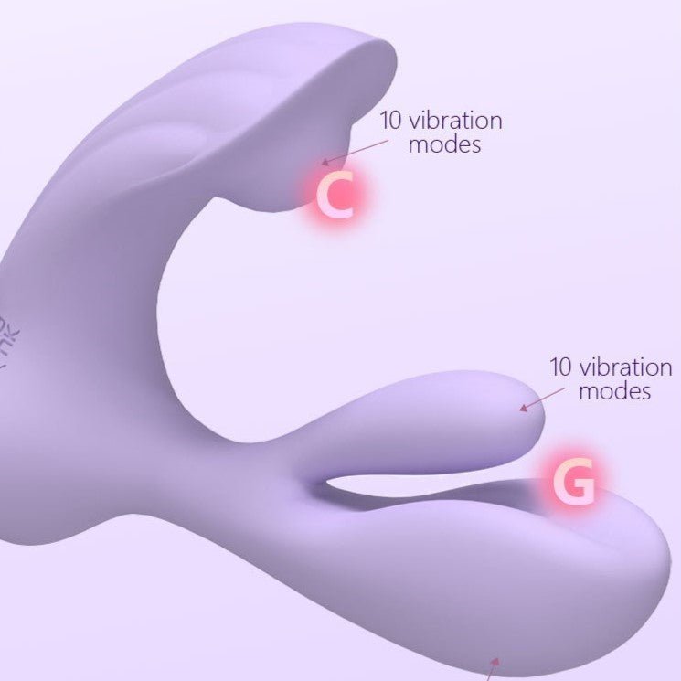 Clit & G-Spot Rotating Wearable Vibrator Remote & App Controlled - Wet Master