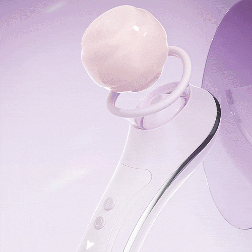 Klitoris-Tipp- und Saugvibrator mit Brustwarzenmassager