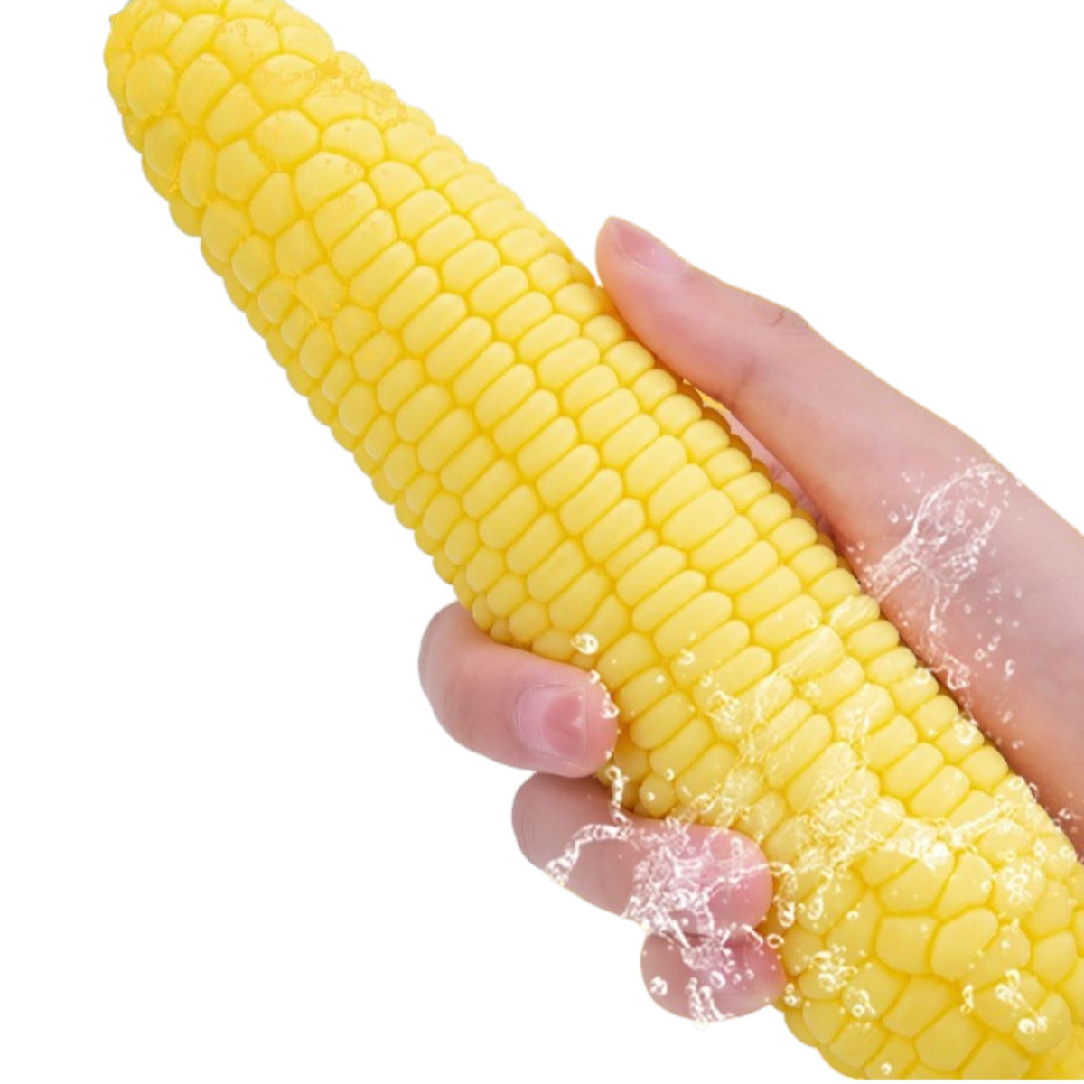 Corn Silicone Fantasy Dildo 7.8 Inch - Wet Master