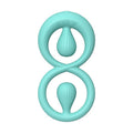 Dual Stimulation Clit Vibrating Cock Ring Remote & App Controlled - Wet Master
