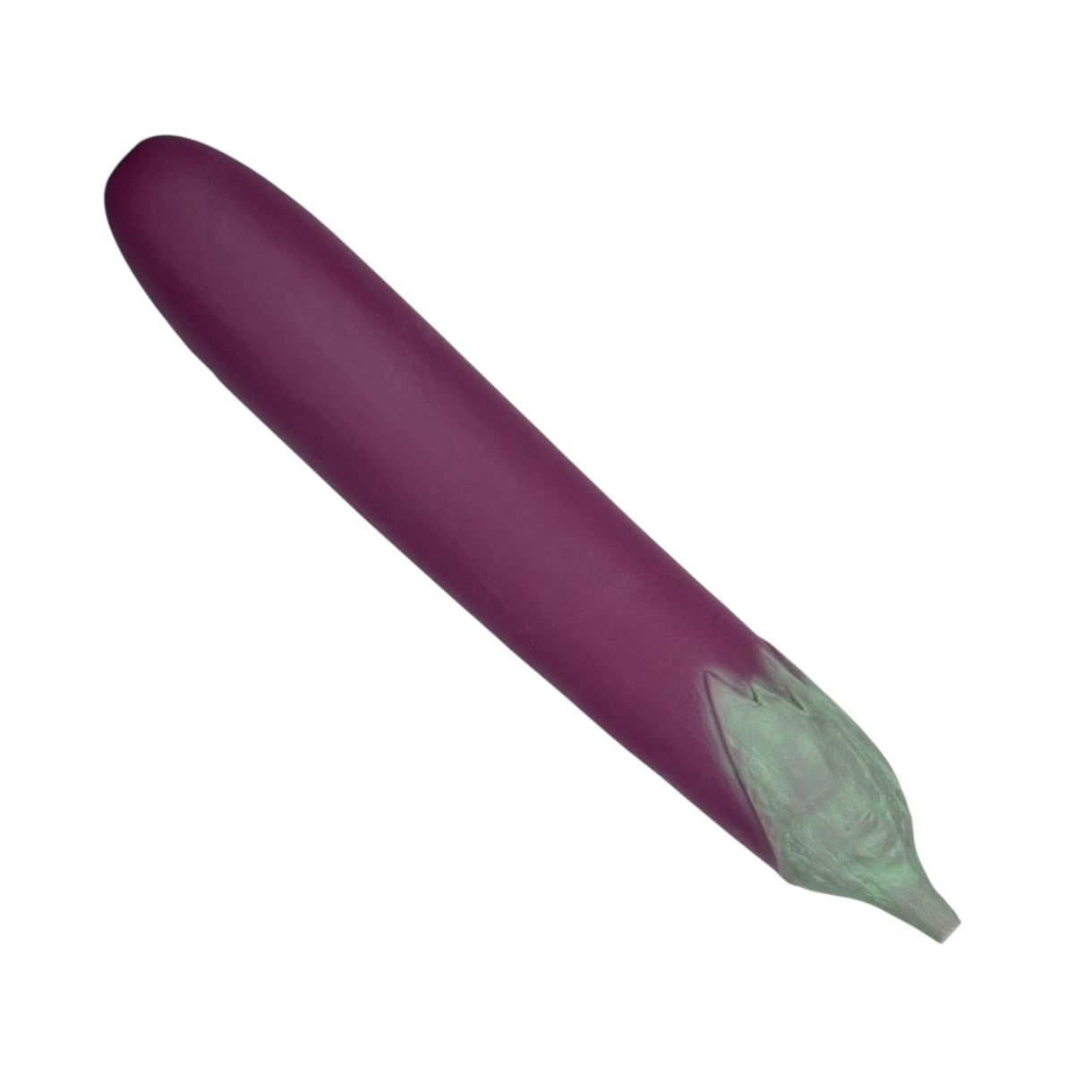 Eggplant Silicone Fantasy Dildo 10.9 Inch - Wet Master