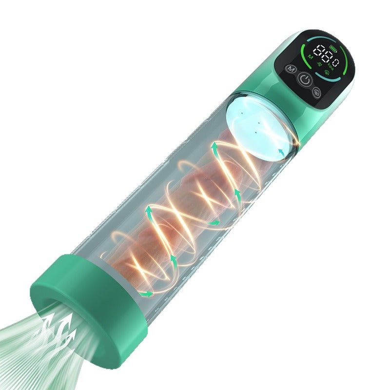 Electric Suction Penis Pump Vacuum Extender - Wet Master