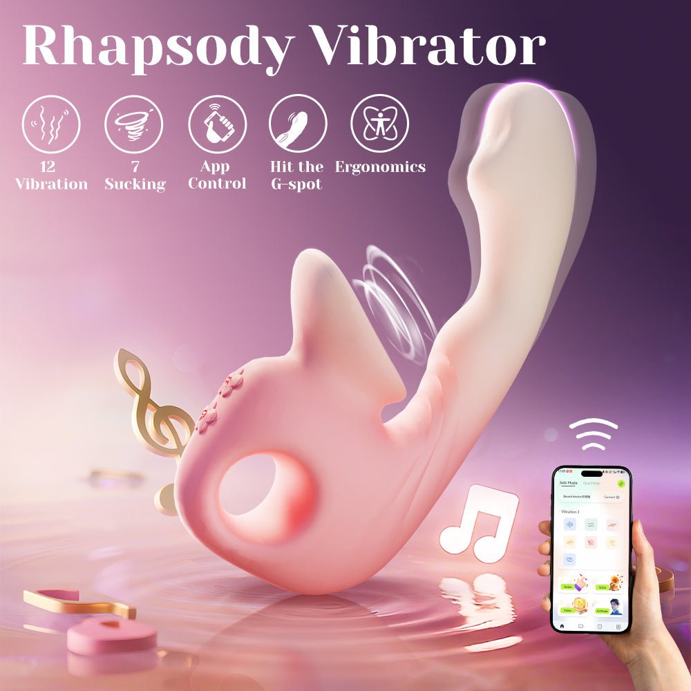 Fantasia Clit Sucking & G-Spot Vibrator App-Controlled - Wet Master