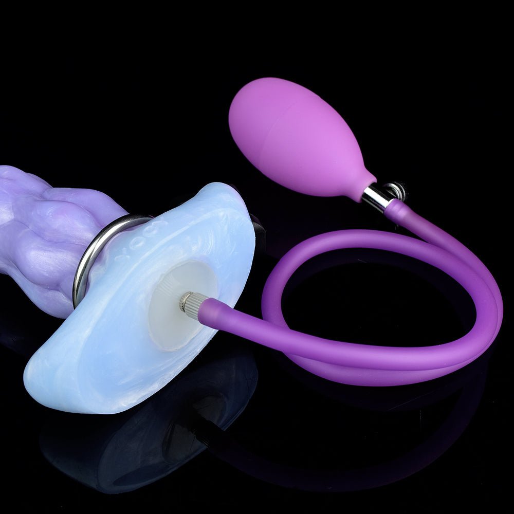 Four-Leaf Flower Ovipositor Dildo 8-Inch - Wet Master