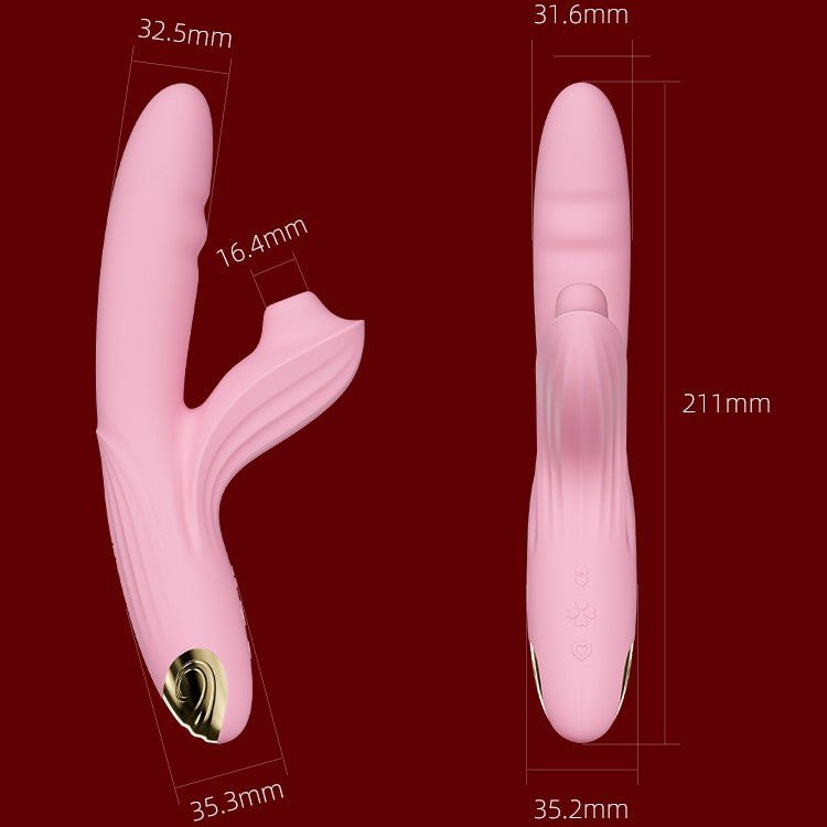 Frederica Thrusting & Sucking Rabbit Vibrator - Wet Master