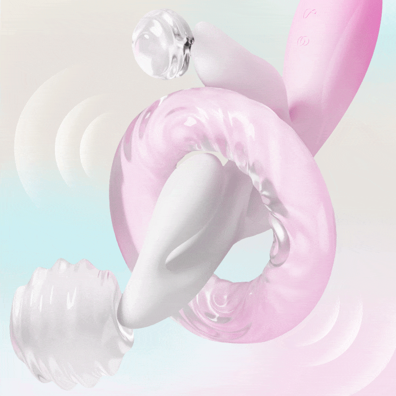 Fruit Tree Flexible Clit & G-Spot Rabbit Vibrator-2