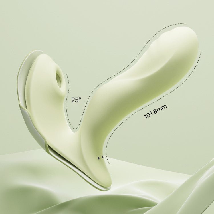 Gabriela Clit Sucking & G-Spot Thrusting Wearable Vibrator Remote Controlled - Wet Master