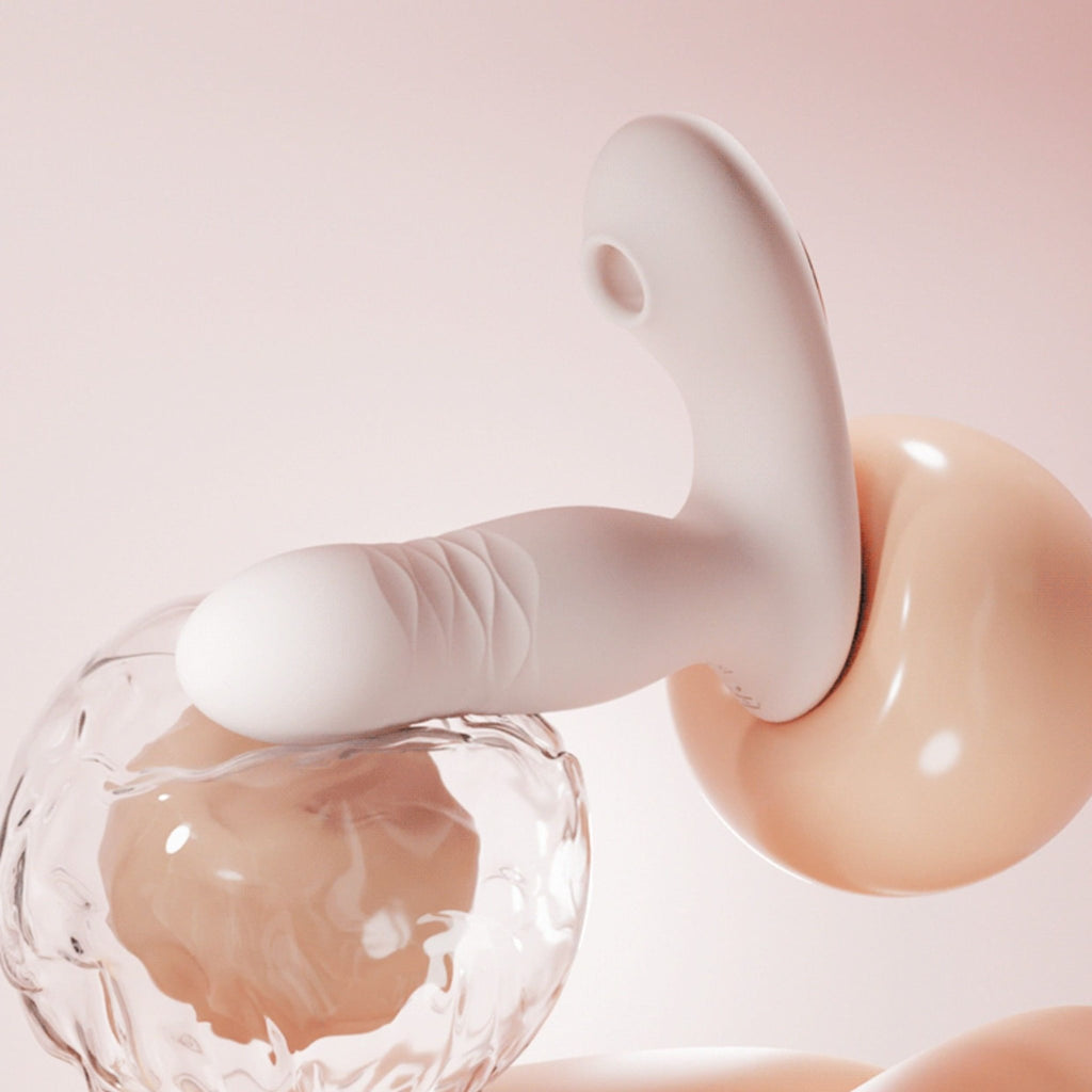 GALAKU 4-in-1 Clit Sucking & G-Spot Thrusting Wearable Vibrator App-Controlled - Wet Master
