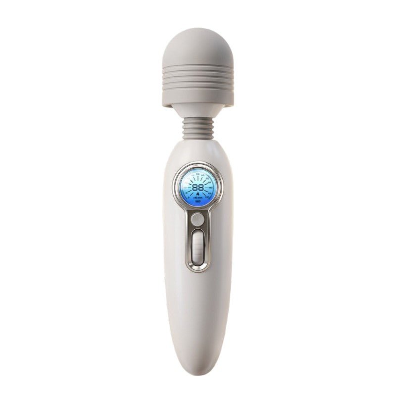 GALAKU Eva Flexible Heating AV Wand Vibrator with LED Screen - Wet Master
