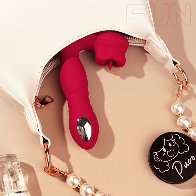 GALAKU Kiss Clit Sucking & G-Spot Electric Shock Wearable Vibrator App-Controlled - Wet Master