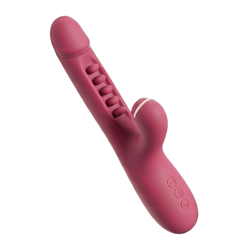 GALAKU Lilith Sucking & Tapping Rabbit Vibrator - Wet Master
