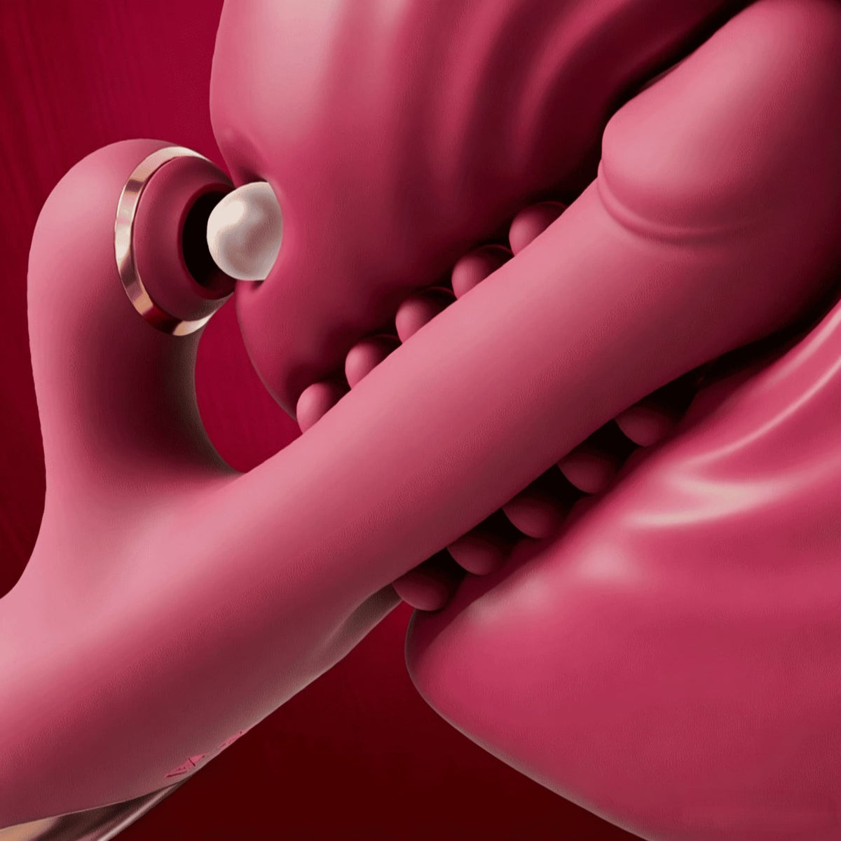 GALAKU Lilith Sucking & Tapping Rabbit Vibrator - Wet Master