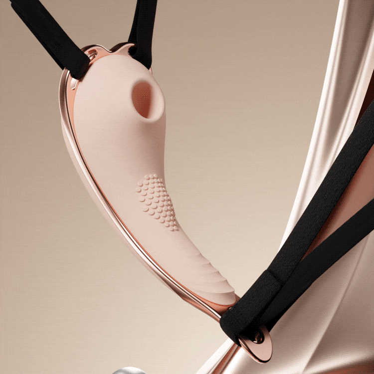 GALAKU Peach Air Clit Sucking Wearable Vibrator App-Controlled-4