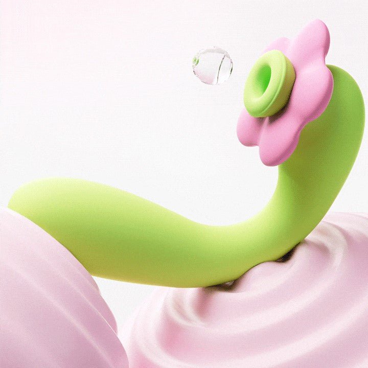 GALAKU Sunflower Sucking & Heating G-Spot Vibrator App-Controlled - Wet Master