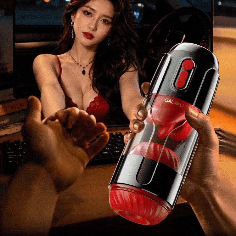 GALAKU U-man Sucking & Tongue-Licking Male Masturbator App-Controlled-2