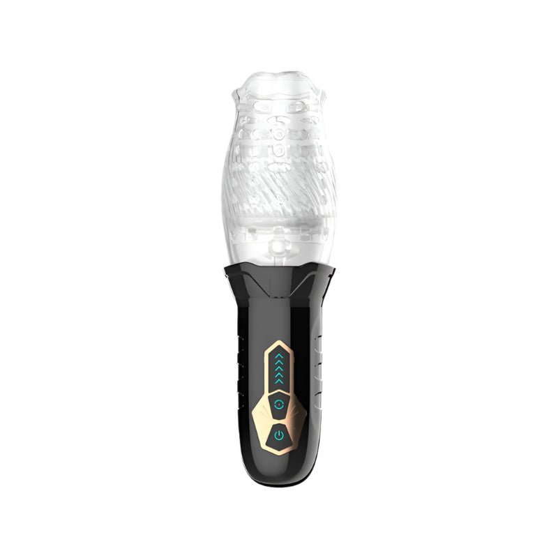 Gawk Gawk 3000 Rotating & Vibrating Male Masturbator Cup - Wet Master