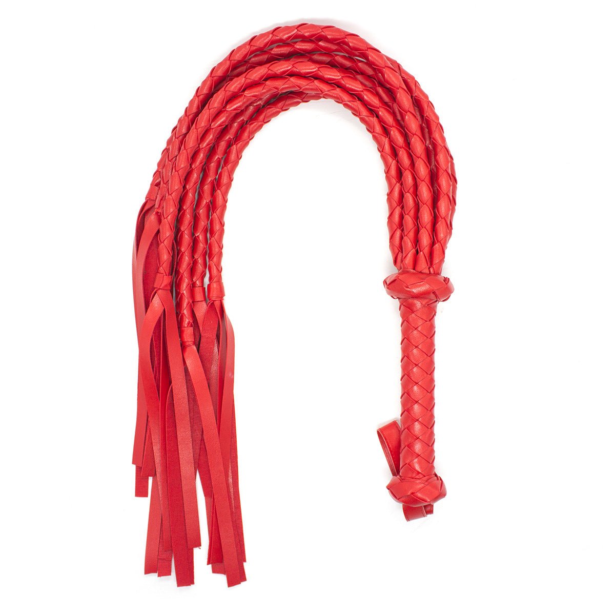 Handmade 8 Strand Leather BDSM Flogger Whip - Wet Master