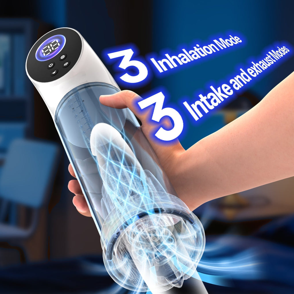 Hgod Electric Suction Penis Pump Vacuum Extender - Wet Master