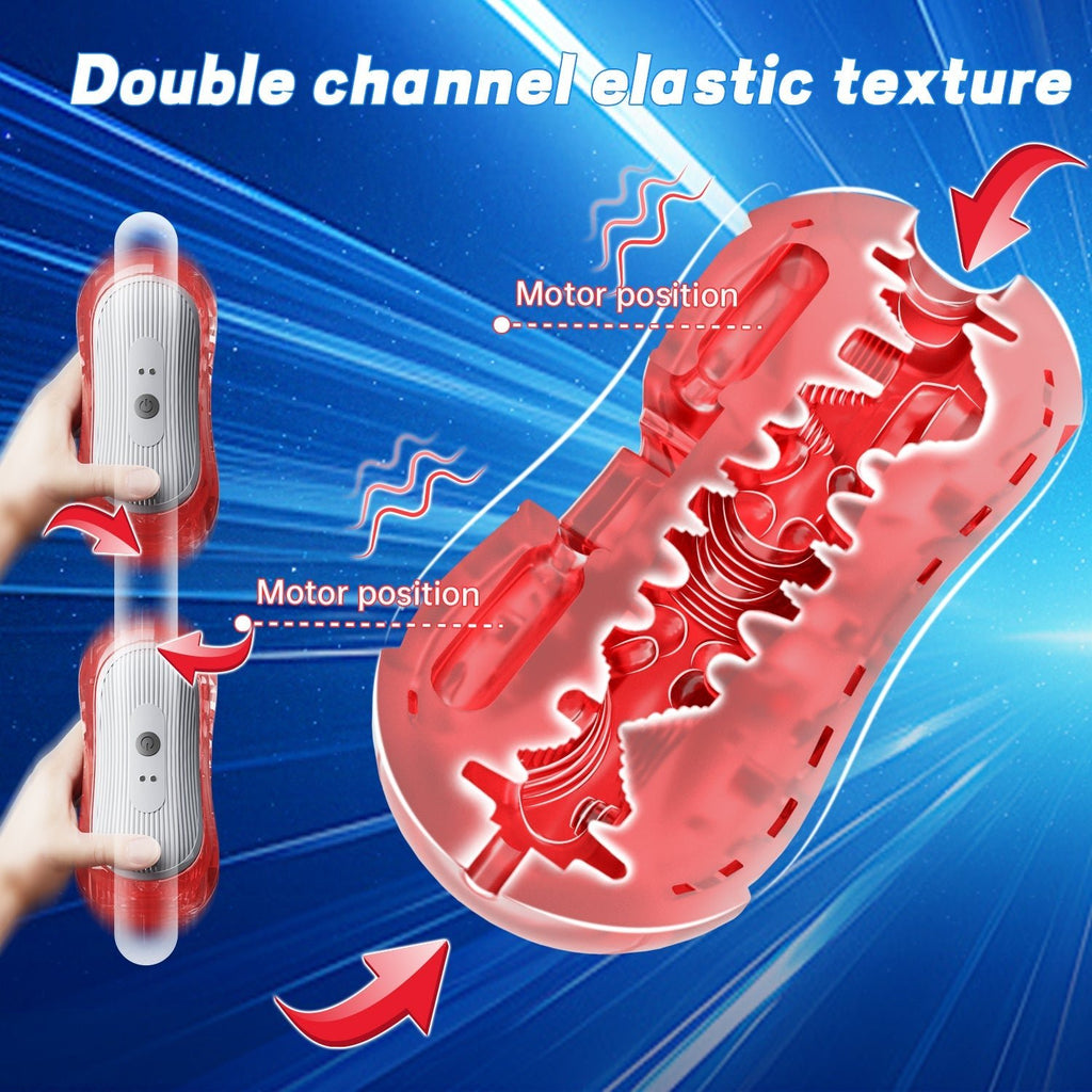 Hgod Peanut Vibrating Male Masturbator - Wet Master
