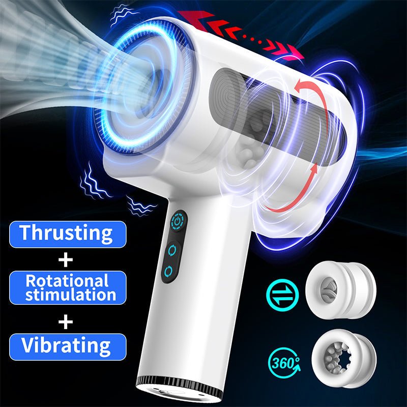 Hgod Thor 2 Thrusting & Rotating Male Masturbator - Wet Master