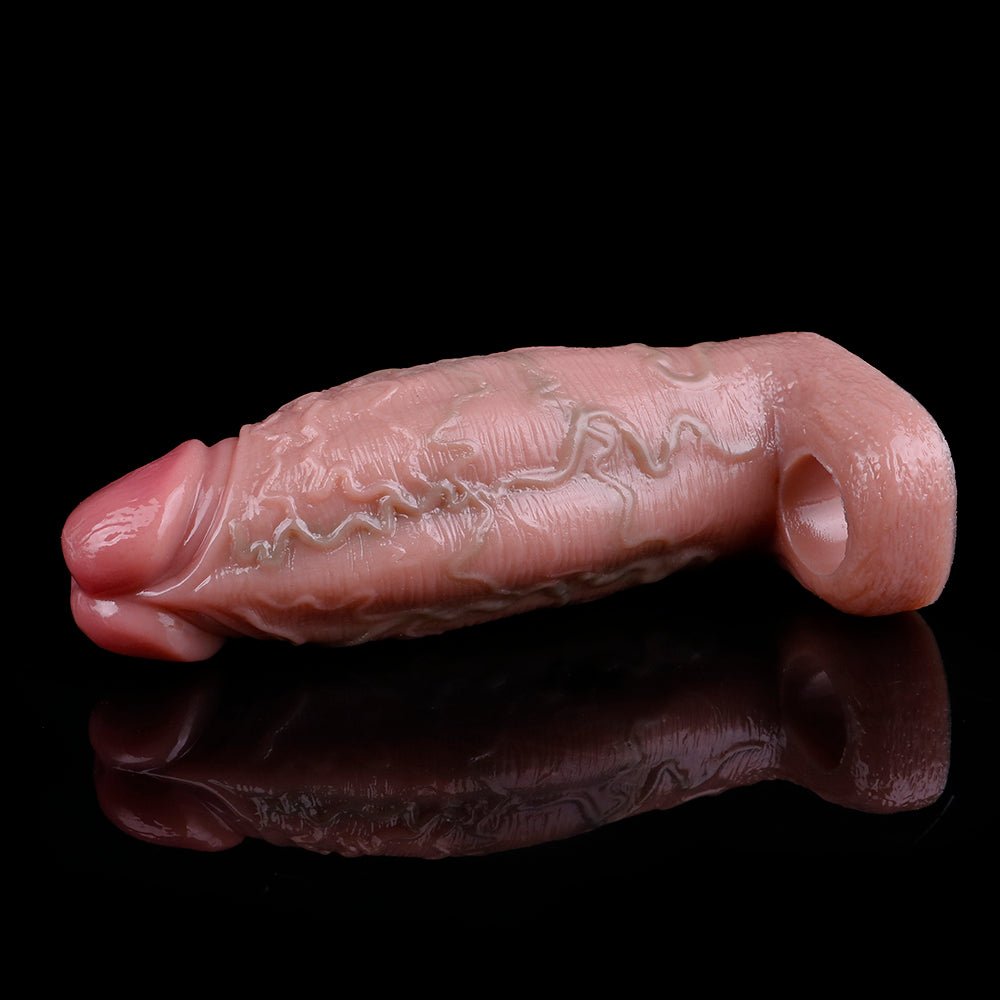 Khaba Realistic Cock Sleeve 6.5-Inch - Wet Master