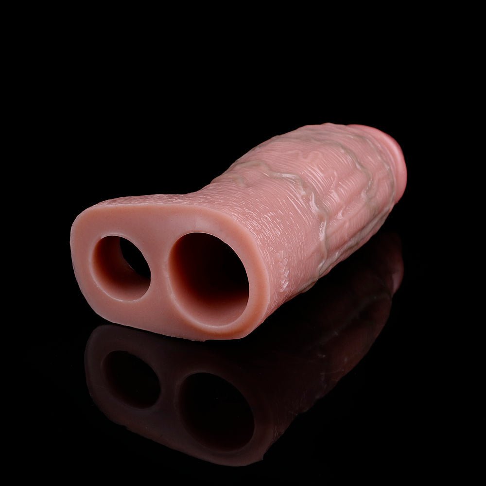 Khaba Realistic Cock Sleeve 6.5-Inch - Wet Master