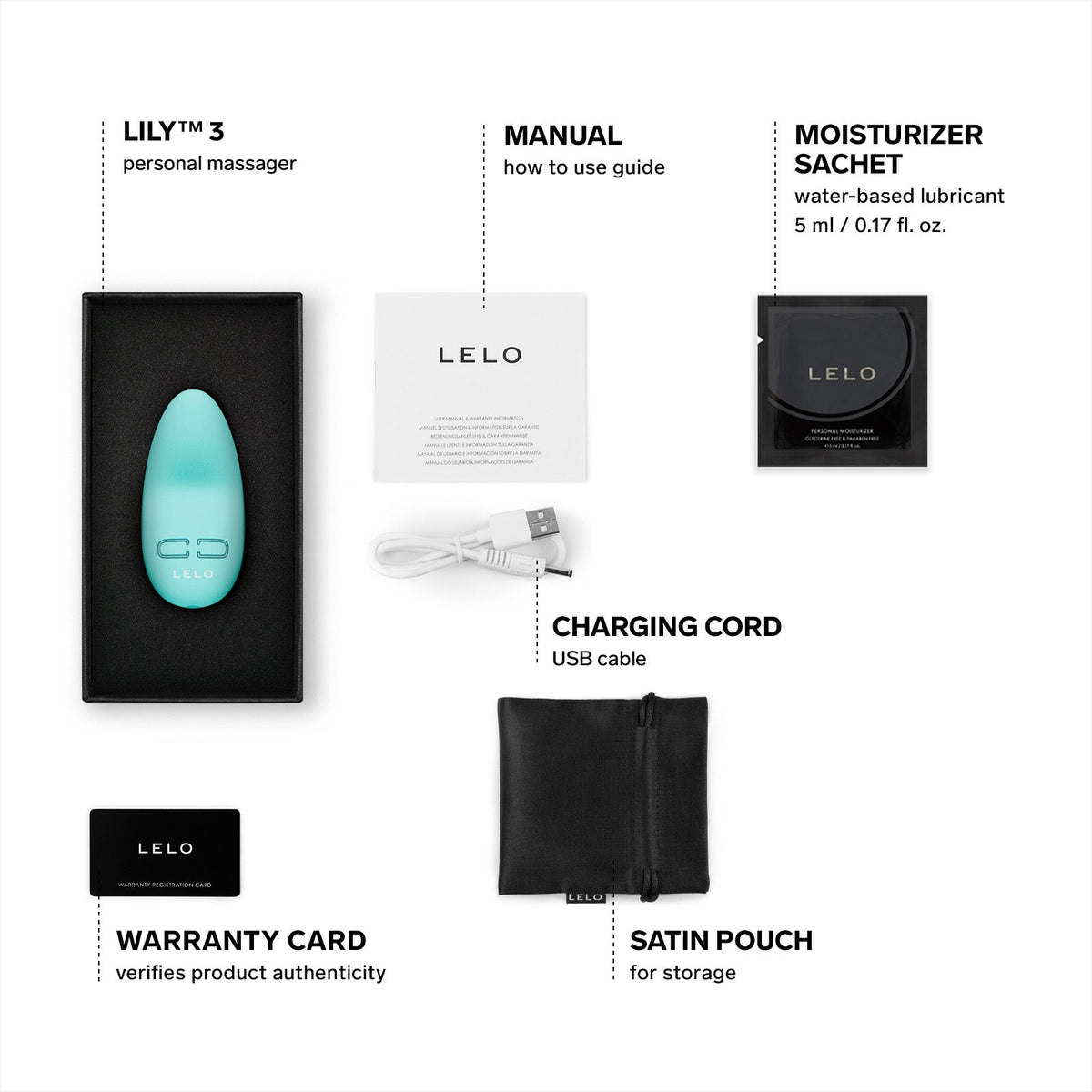 LELO Lily 3 Clitoral Vibrator - Wet Master