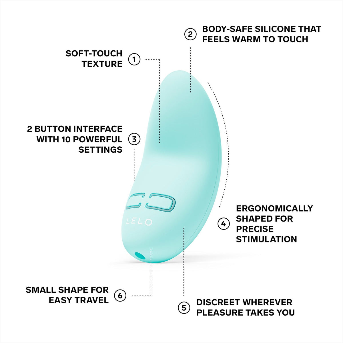 LELO Lily 3 Clitoral Vibrator - Wet Master