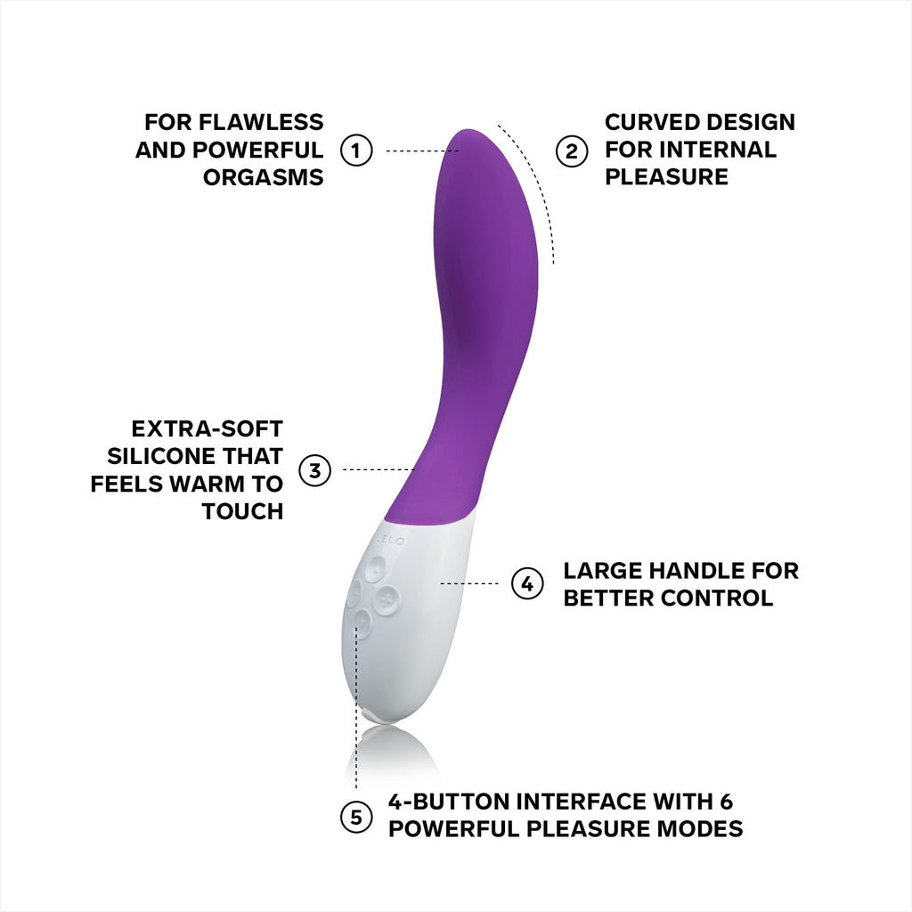 LELO Mona 2 G-Spot Vibrator - Wet Master