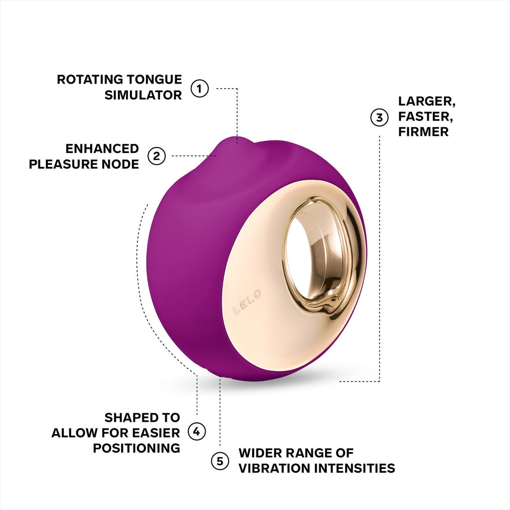 LELO Ora 3 Clitoral Vibrator - Wet Master