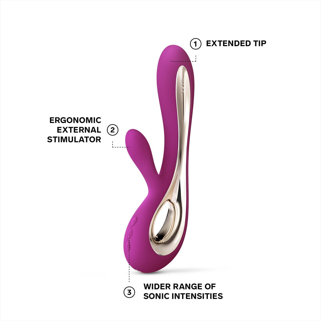 LELO Soraya 2 Rabbit Vibrator - Wet Master
