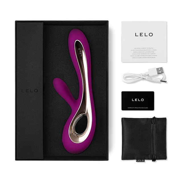 LELO Soraya 2 Rabbit Vibrator - Wet Master