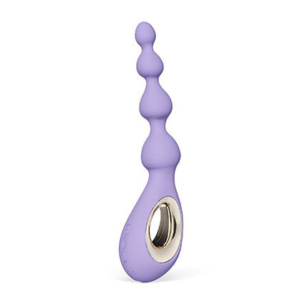 LELO Soraya Vibrating Anal Beads - Wet Master